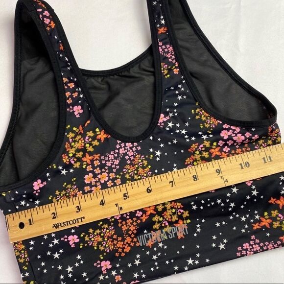 Victoria Sport VSX Longline Floral Sports Bra XS - Picture 6 of 9